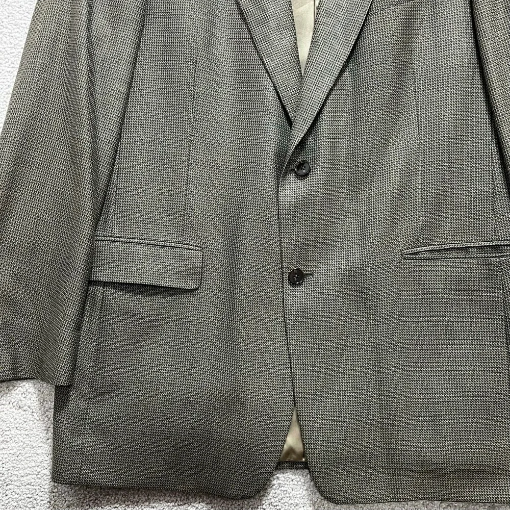 Hart Schaffner Marx  Blazer Men's 41 L Brown‎ Black  Dinner Sport Coat Nordstrom